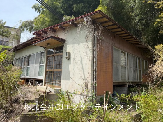 舞鶴市市場 竹藪下の広場付き戸建